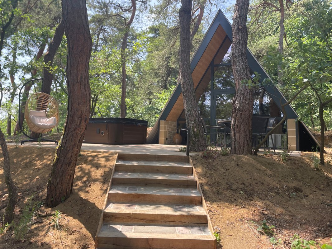 Chalet  CanopéA SPA Privatif, Domaine CollinéA en Drôme Des Collines à Bathernay (1)