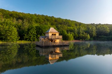 Cabane flottante Spa - Martin pêcheur à Vernois Les Vesvres (1)