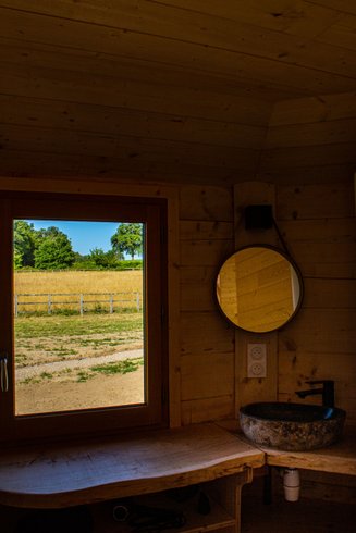 Hébergement AbracadaRoom : Kota finlandais en bord d'étang & Spa - Image 11