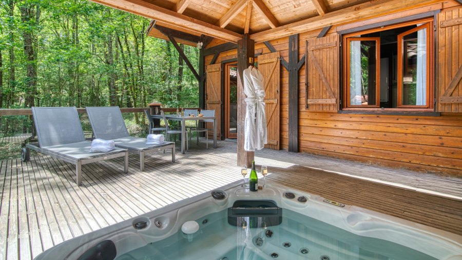 Hébergement AbracadaRoom : Chalet sur pilotis & spa - Image 13