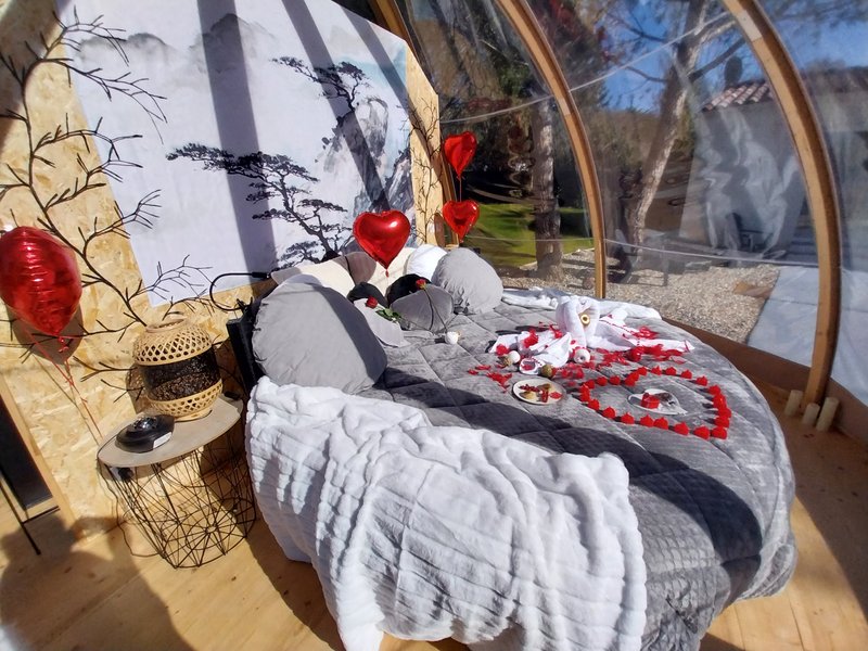 Hébergement AbracadaRoom : "F"anny - Wigwam, piscine & spa - Image 68