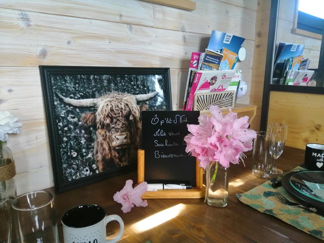 Domaine AbracadaRoom : Tiny House "Ô P'tit Nid Milie"   avec sauna : Classé 1 étoile - Vosges - Image 15