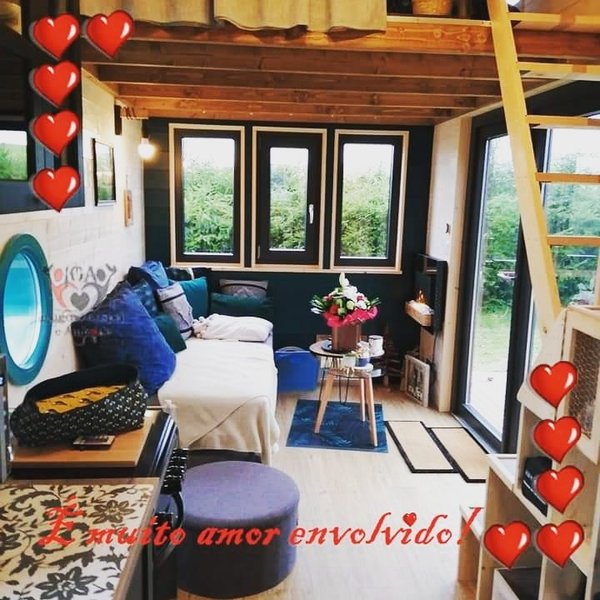 Hébergement AbracadaRoom : Tiny House  Ô P'tit Nid Milie  & son sauna : Classée 1 étoile - Image 33