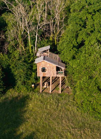 Cabane Spa Septième Ciel à St-Léger-Aux-Bois
