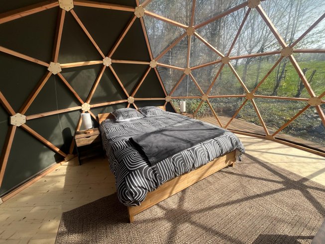Hébergement AbracadaRoom : Le Dôme Géodésique - La déconnexion en harmonie avec la nature. - Image 10