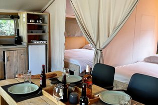 Tente et tente lodge Rhône