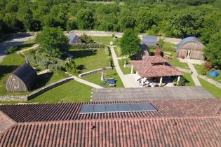 Tente et tente lodge Lot