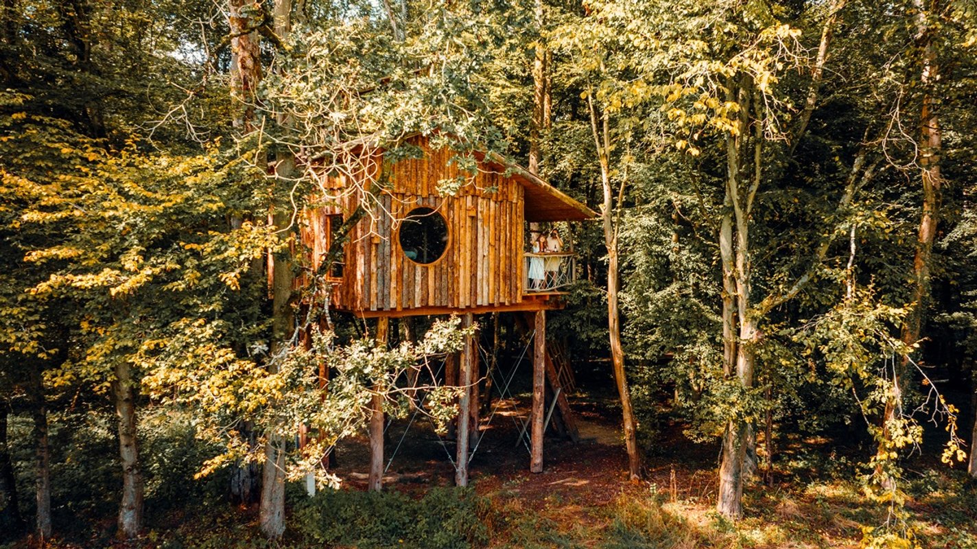 Cabane Spa Haut Perchoir à St-Léger-Aux-Bois (1)