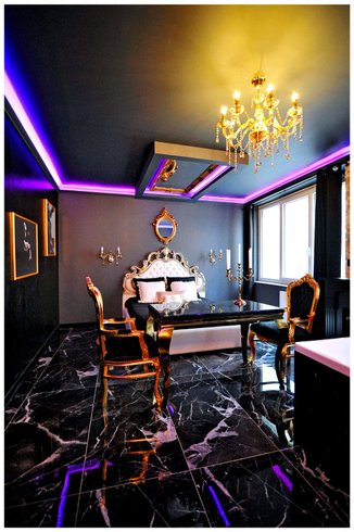 Hébergement AbracadaRoom : La suite MAJESTUEUSE, SPA XXL, CHEMINÉE LUXE, 5 min du centre - Image 20