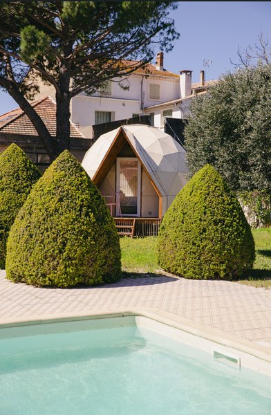 Hébergement AbracadaRoom : Ecolodge - Dôme en bois avec piscine & jardin - Image 3