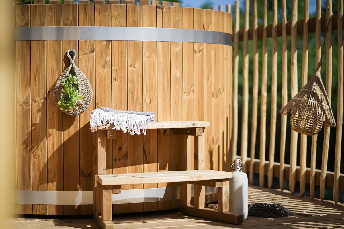 Ma cabane des rails & SPA à Chartrier Ferriere (33)