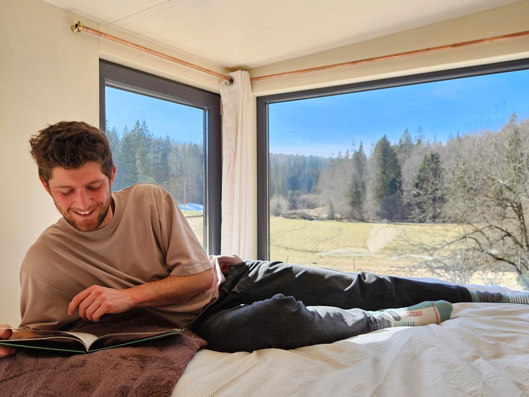 Tiny House L'Alpage | Dans les montagnes du Jura à Les Bouchoux (6)