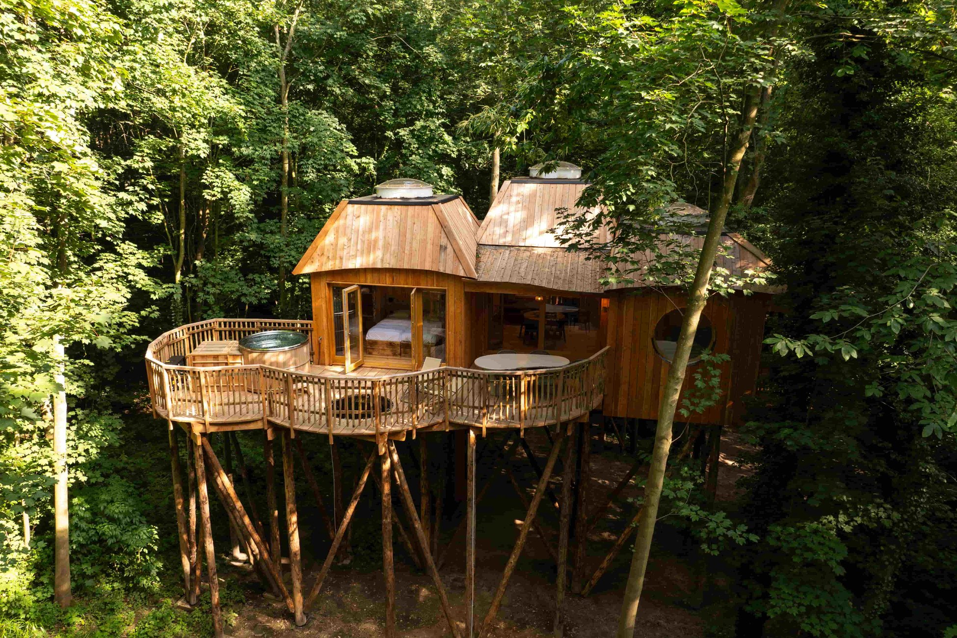 Hébergement UnicStay : Cabane Spa Canopée à Raray
