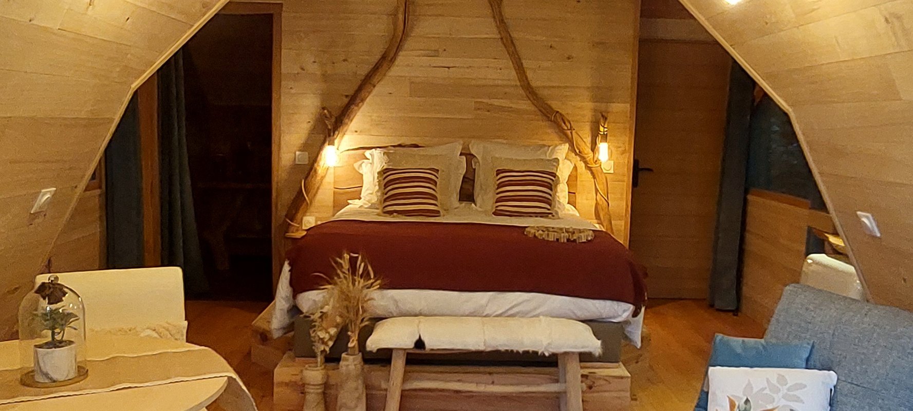 Cabane perchée BLOOMA & Spa à Sarrant (23)