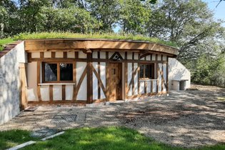 Cabane végétalisée Loir-et-Cher