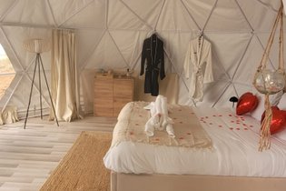 Le Dôme romantique du lac de la Cadie & Spa