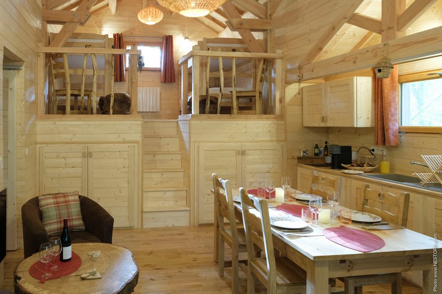Hébergement AbracadaRoom : La Cabane du Grand Chêne & Spa - Image 24