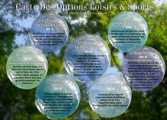 Hébergement AbracadaRoom : Bulle transparente - Royaume des arômes - Image 17