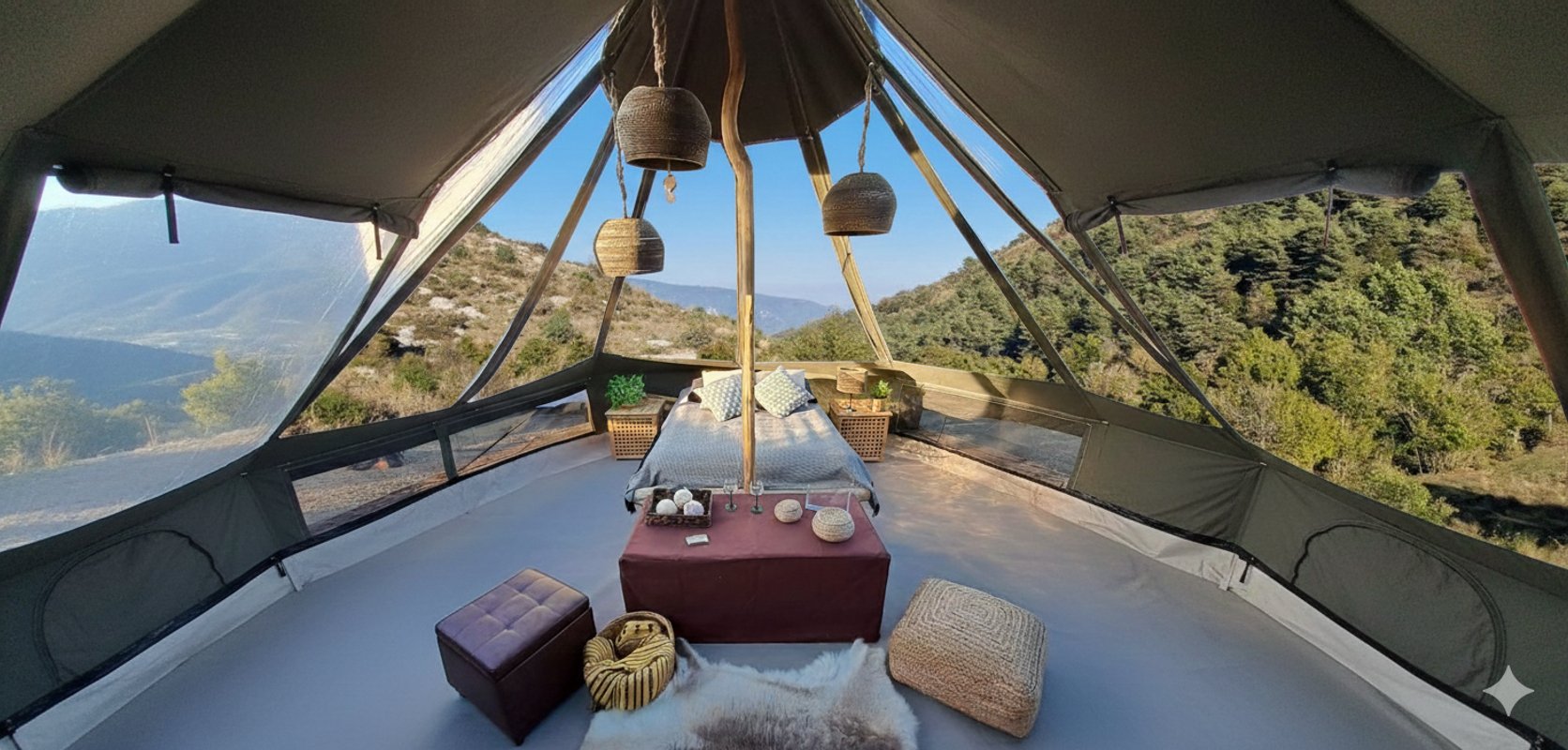 TENTE VOIE LACTEE à Bézaudun-Les-Alpes (1)