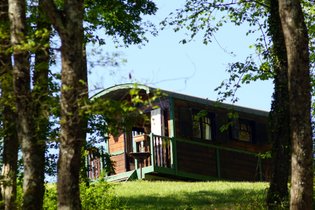 Roulotte Gîte Luxe d'Escapa