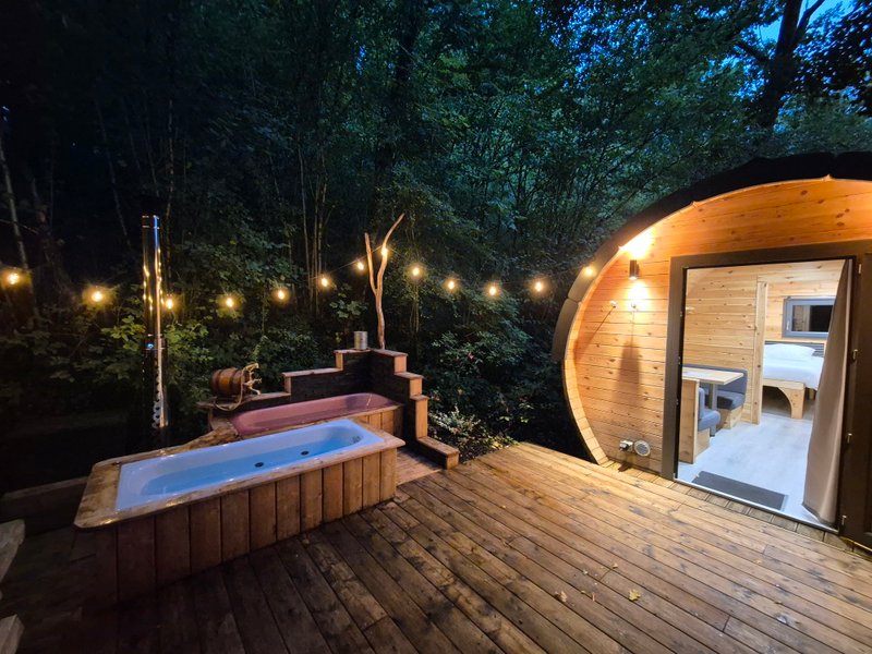 Hébergement AbracadaRoom : Tonneau Spa Dolio - Image 1