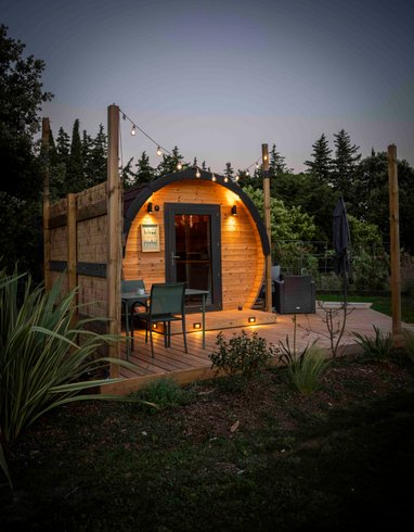 Hébergement AbracadaRoom : Hébergement Tonneau Prestige et sa piscine - Image 19