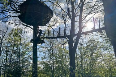 La cabane Haut-Perchée & Spa à Wail (1)