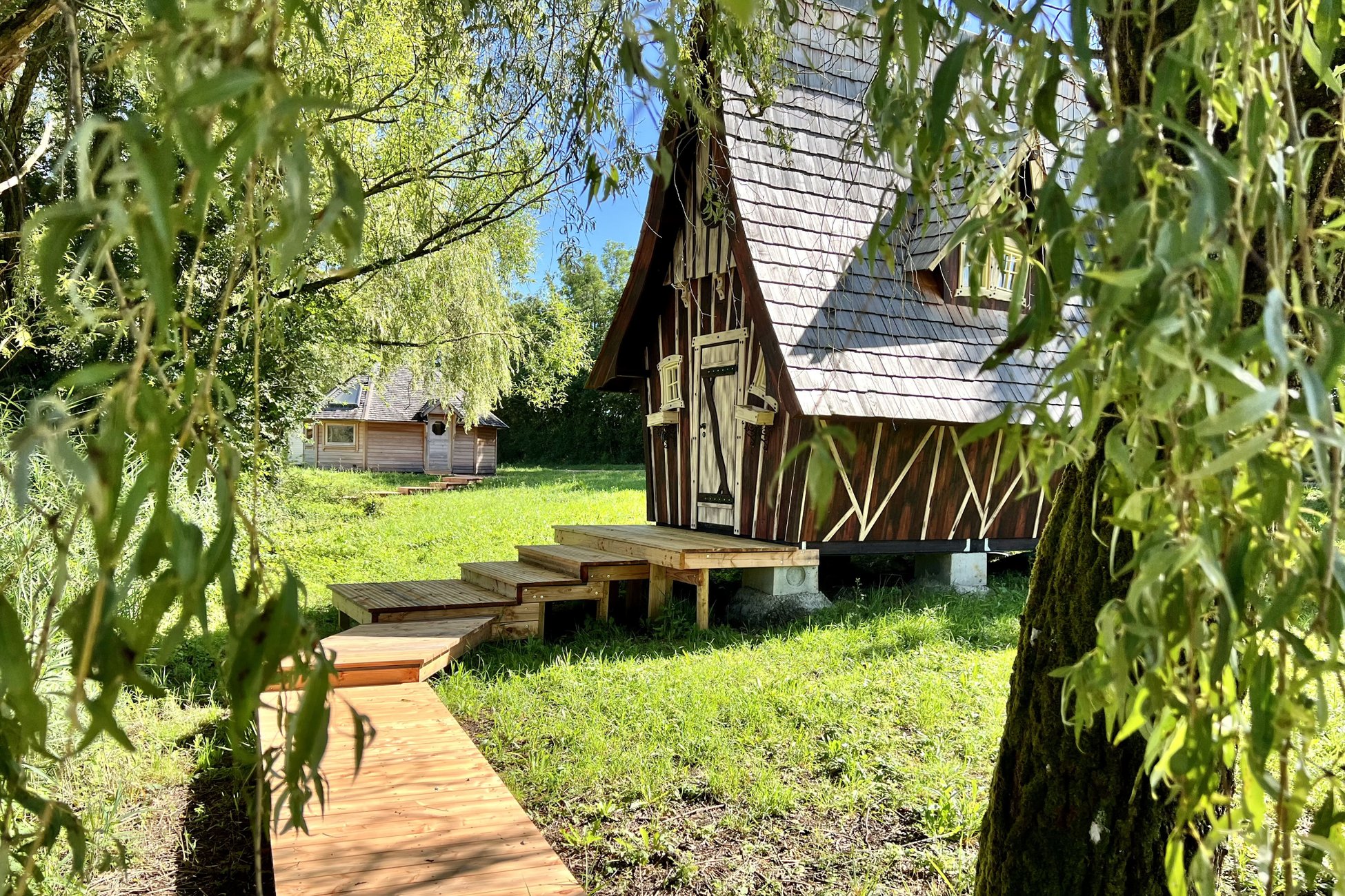 Hébergement UnicStay : Cabane Fées 4 pers à Bâgé-Dommartin