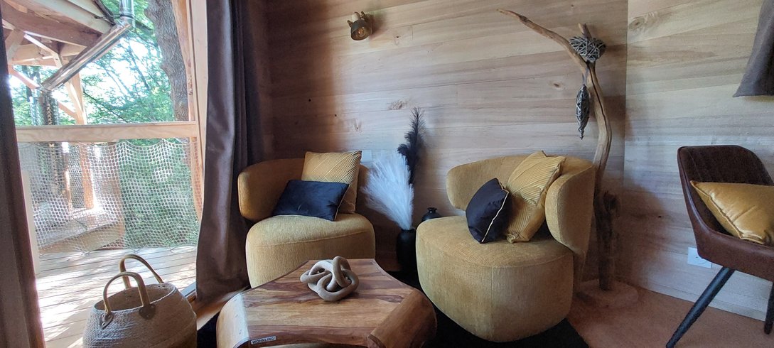 Hébergement AbracadaRoom : Cabane perchée ASTERIA & Spa - Image 4