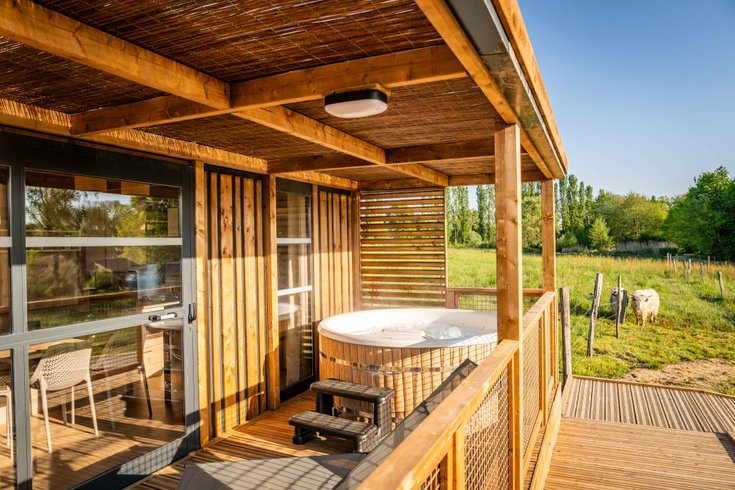 Hébergement AbracadaRoom : Cabane PMR Spa Animaux - Image 2