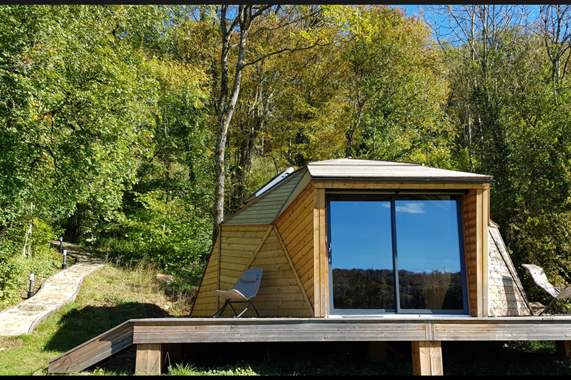 Hébergement UnicStay : Le Dôme du Pré en Bulle à Champrenault
