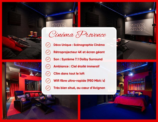 Hébergement AbracadaRoom : Cinéma Provence - Image 22