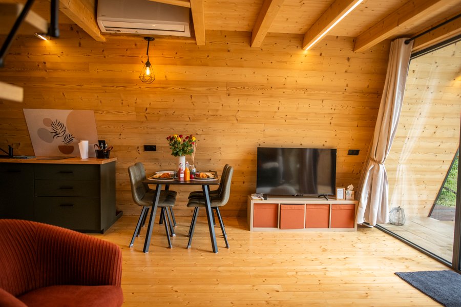 Hébergement AbracadaRoom : Chalet  VercoréA SPA Privatif, Domaine CollinéA en Drôme Des Collines - Image 13