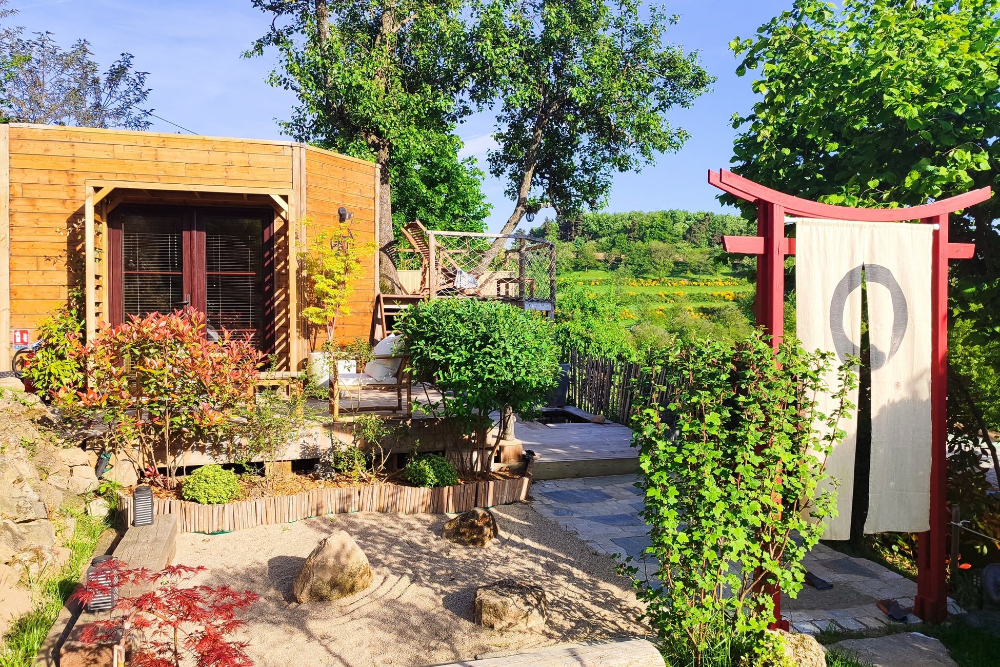 Hébergement UnicStay : La cabane japonaise à Vernoux En Vivarais