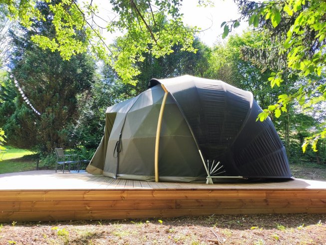 Hébergement AbracadaRoom : Le Dôme Géodésique - La déconnexion en harmonie avec la nature. - Image 8