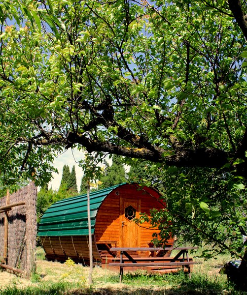 Hébergement AbracadaRoom : Le Tonneau du Nid'Oiselet - au coeur d'une ferme en Provence - Image 3