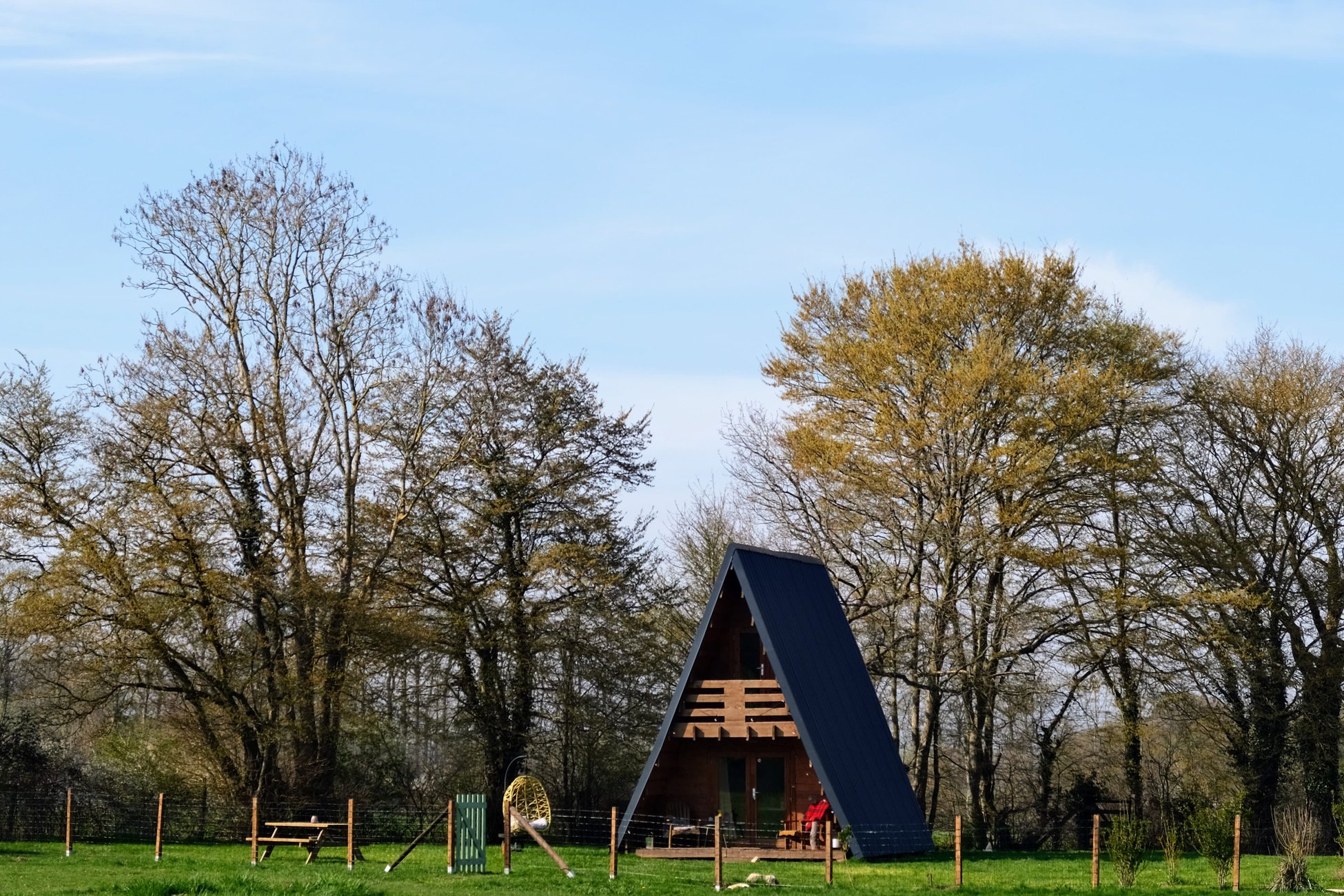 Hébergement UnicStay : Cabane insolite en A “La Pause Sauvage” à Gisay La Coudre