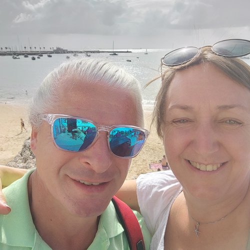 Christèle et Mickaël.