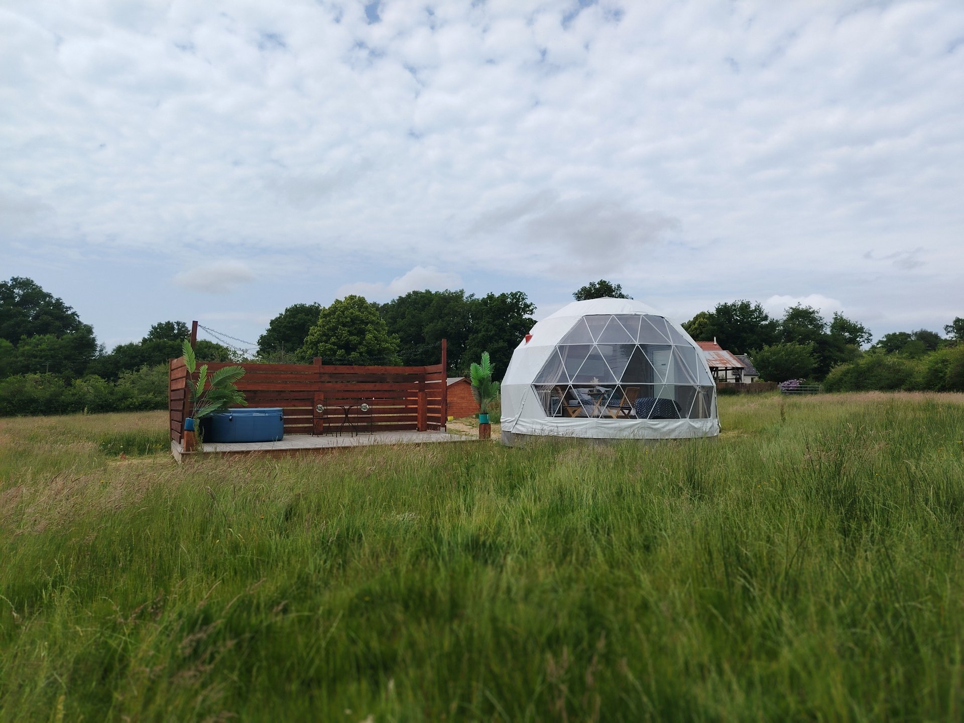 Croix du Sud & Spa privatif : Dôme en Centre (Centre-Val de Loire)