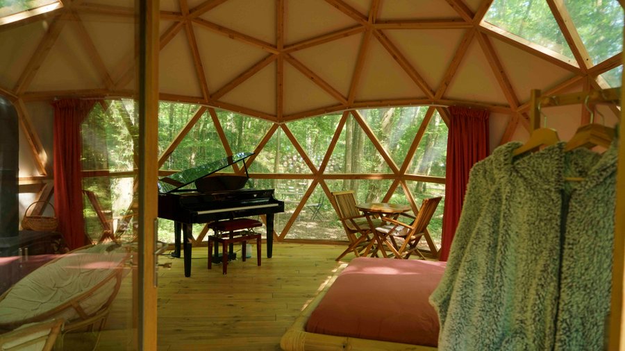 Hébergement AbracadaRoom : Dôme géodésique - Royaume des sons - Image 2