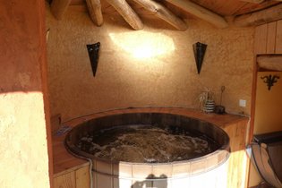 Maison de hobbit Dordogne