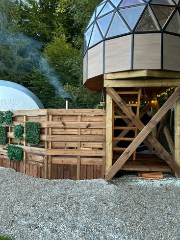 Hébergement AbracadaRoom : Dôme Lunaire D'Olia et son bain nordique - Image 13