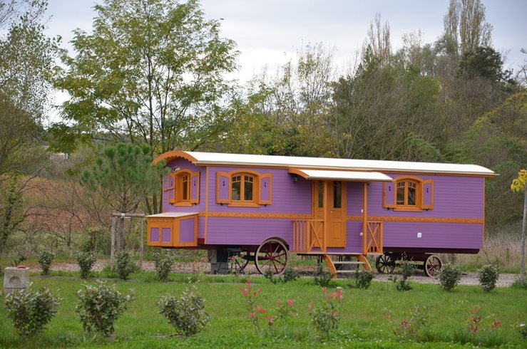 Hébergement AbracadaRoom : Roulotte Bohème - Image 1