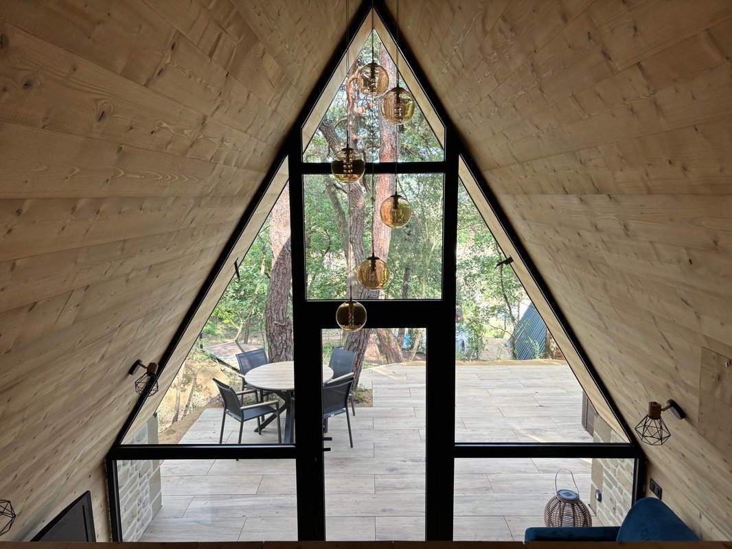 Chalet  CanopéA SPA Privatif, Domaine CollinéA en Drôme Des Collines à Bathernay (4)