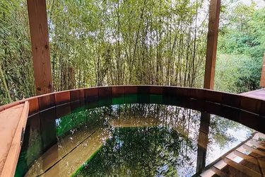 Lodge haut de gamme & bain nordique privatif au bord du Canal de Briare à 1h15 de Paris à Montcresson (1)