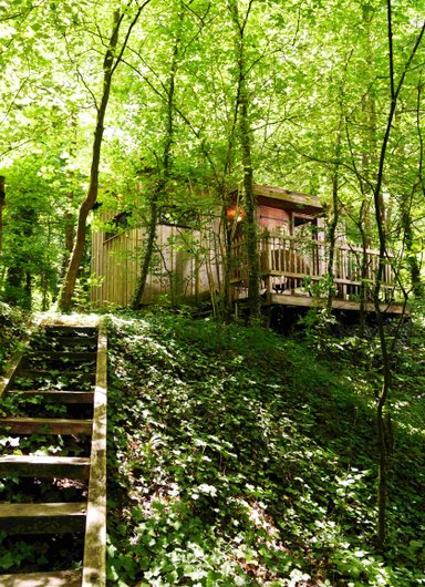 Cabane Spa Indigo à St-Léger-Aux-Bois