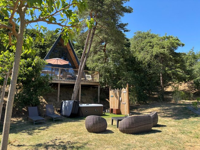 Hébergement AbracadaRoom : Chalet  VercoréA SPA Privatif, Domaine CollinéA en Drôme Des Collines - Image 27
