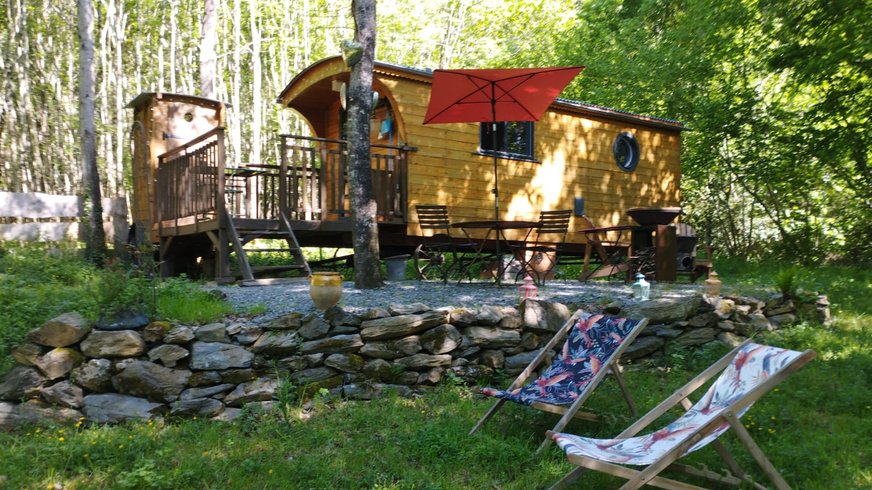 Hébergement AbracadaRoom : Terra Bosca - La roulotte - Image 2