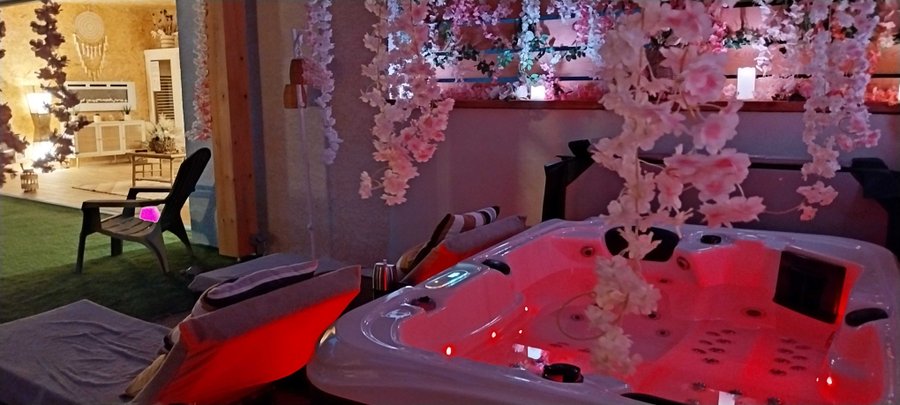 Hébergement AbracadaRoom : "M"ANON-Dôme Géodésique, piscine, spa et sauna. - Image 6