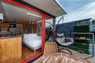 Suite flottante Lit Queen-size Sauna